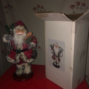 Santa figurine new in box